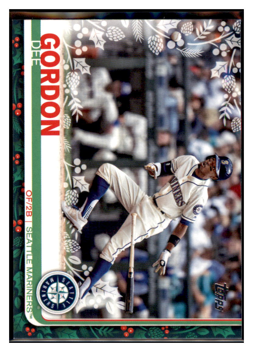 2019 Topps Holiday Dee
Gordon Seattle Mariners Baseball Card NMBU1 simple Xclusive Collectibles
