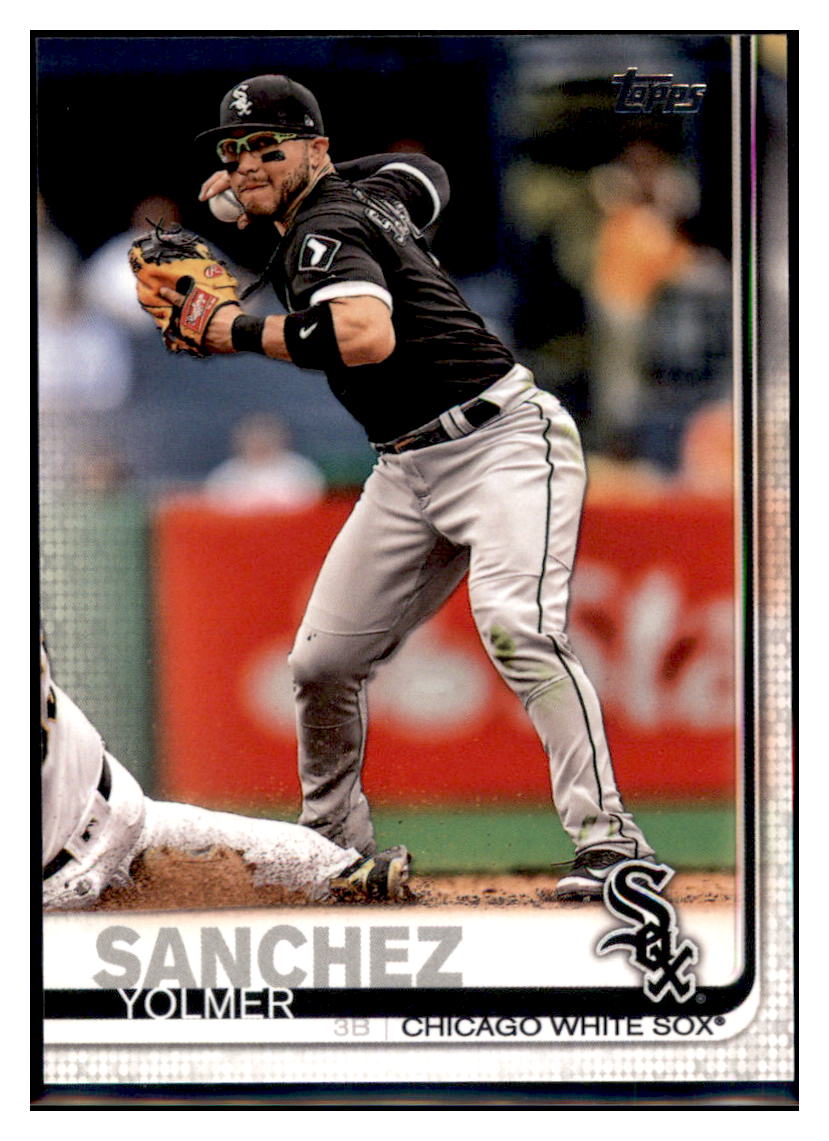 2019 Topps Yolmer
 Sanchez Chicago White Sox Baseball Card NMBU1 simple Xclusive Collectibles