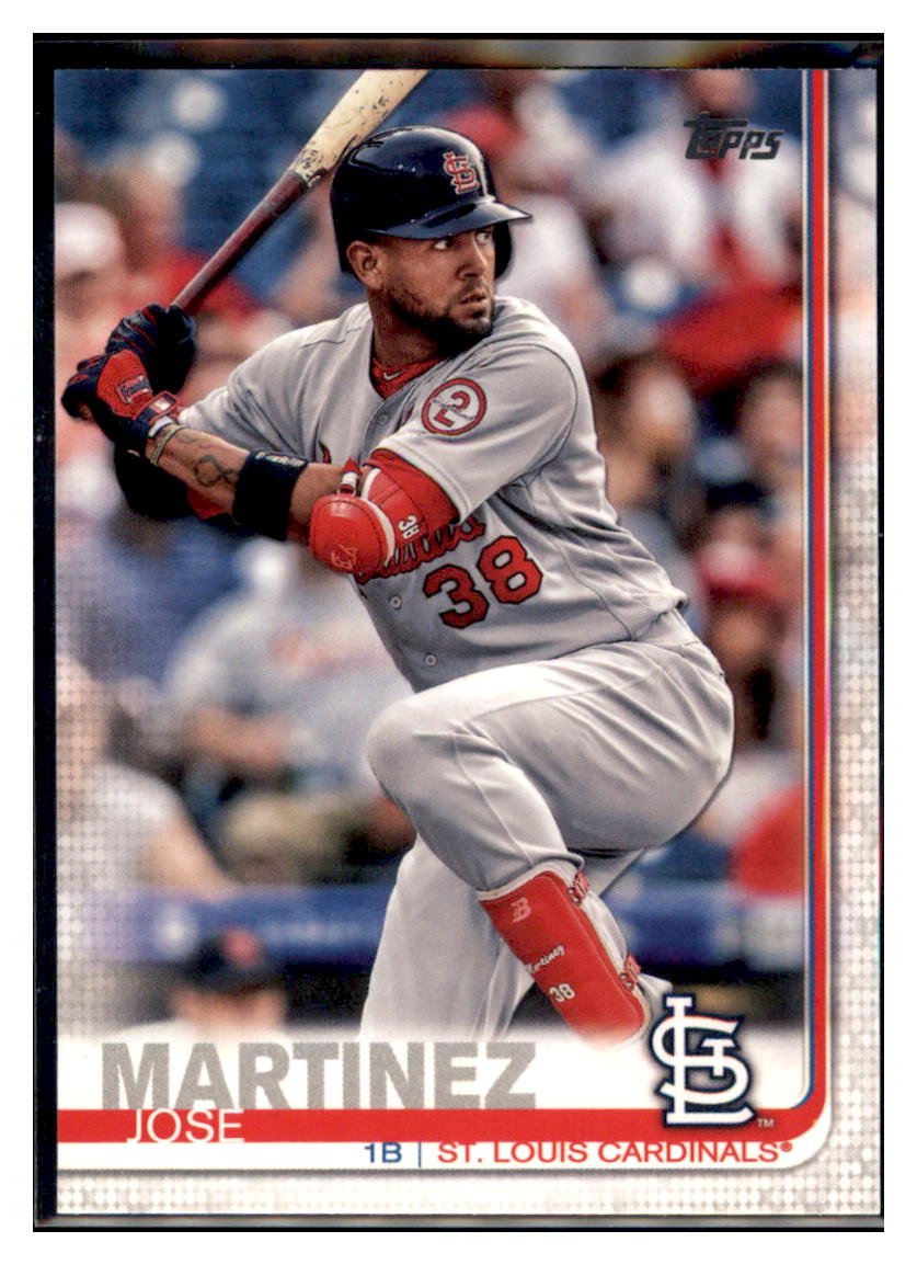 2019 Topps Jose
Martinez St. Louis Cardinals Baseball Card NMBU1 simple Xclusive Collectibles