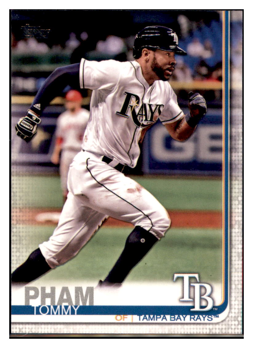 2019 Topps Tommy Pham Tampa Bay Rays Baseball Card NMBU1_1a simple Xclusive Collectibles