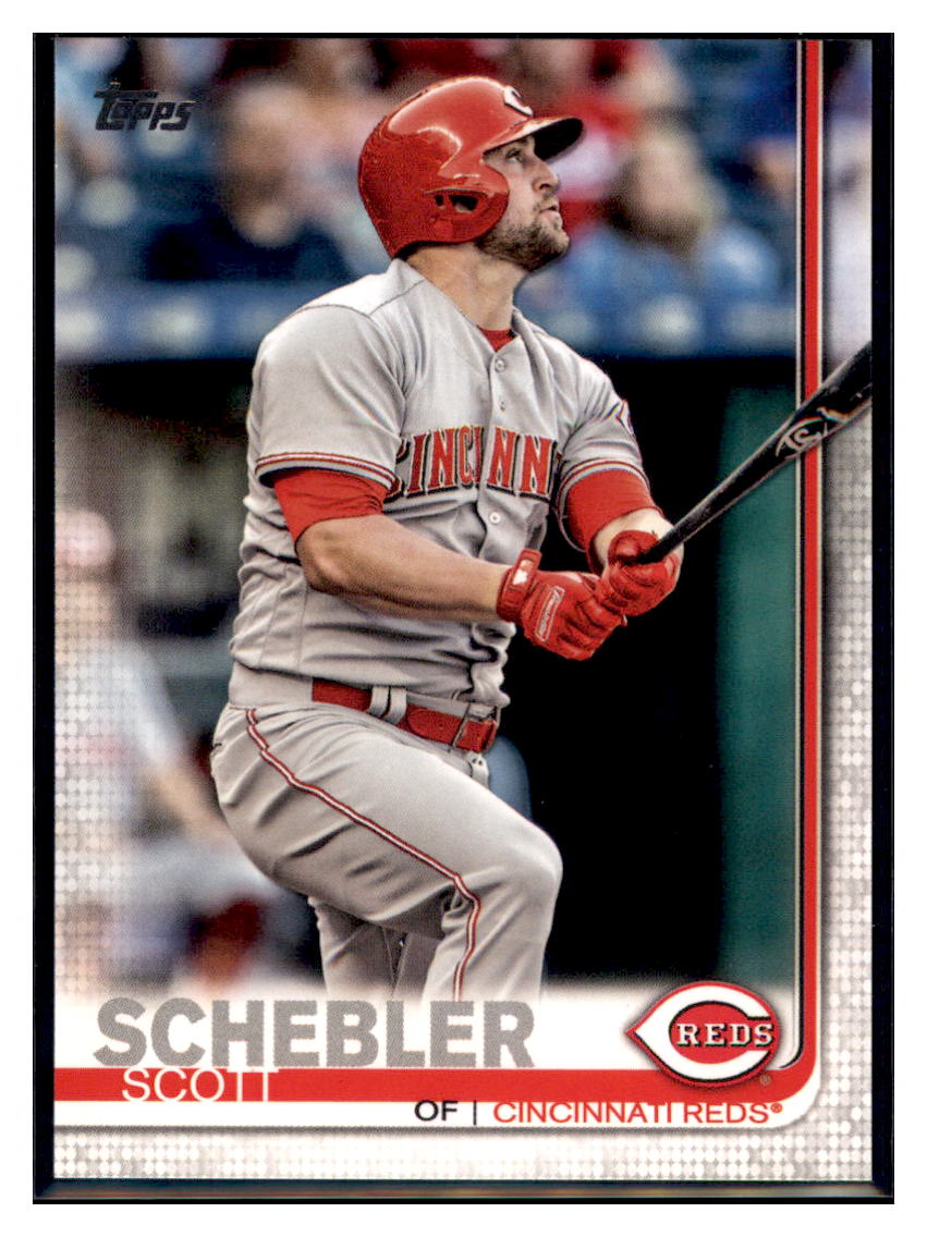 2019 Topps Scott Schebler Cincinnati Reds Baseball Card NMBU1 simple Xclusive Collectibles