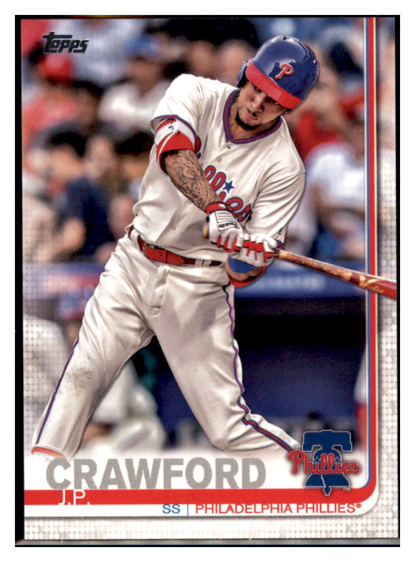 2019 Topps J.P. Crawford Philadelphia Phillies Baseball Card NMBU1