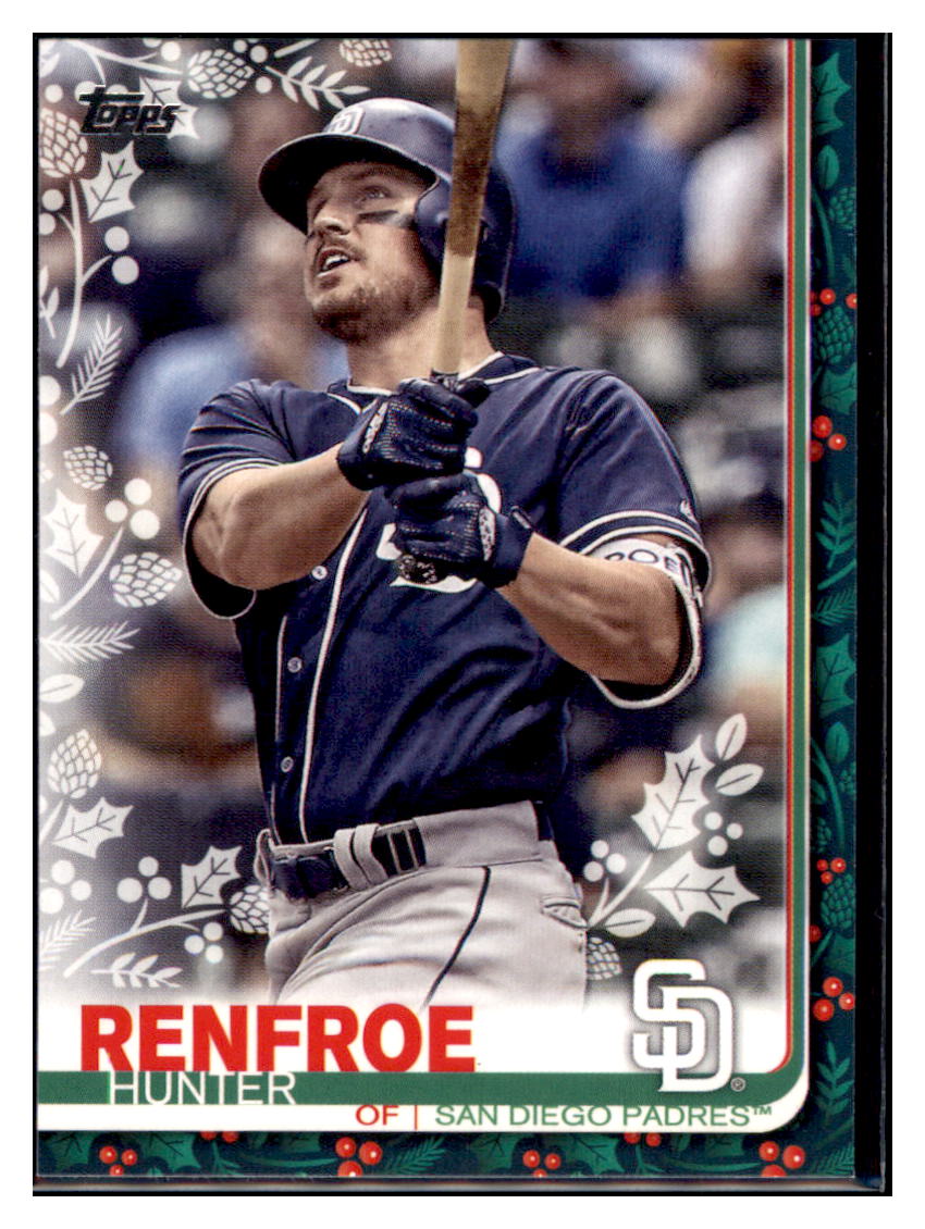 2019 Topps Holiday Hunter
Renfroe San Diego Padres Baseball Card NMBU1 simple Xclusive Collectibles