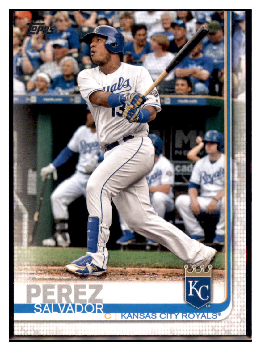 2019 Topps Salvador
 Perez Kansas City Royals Baseball Card NMBU1 simple Xclusive Collectibles