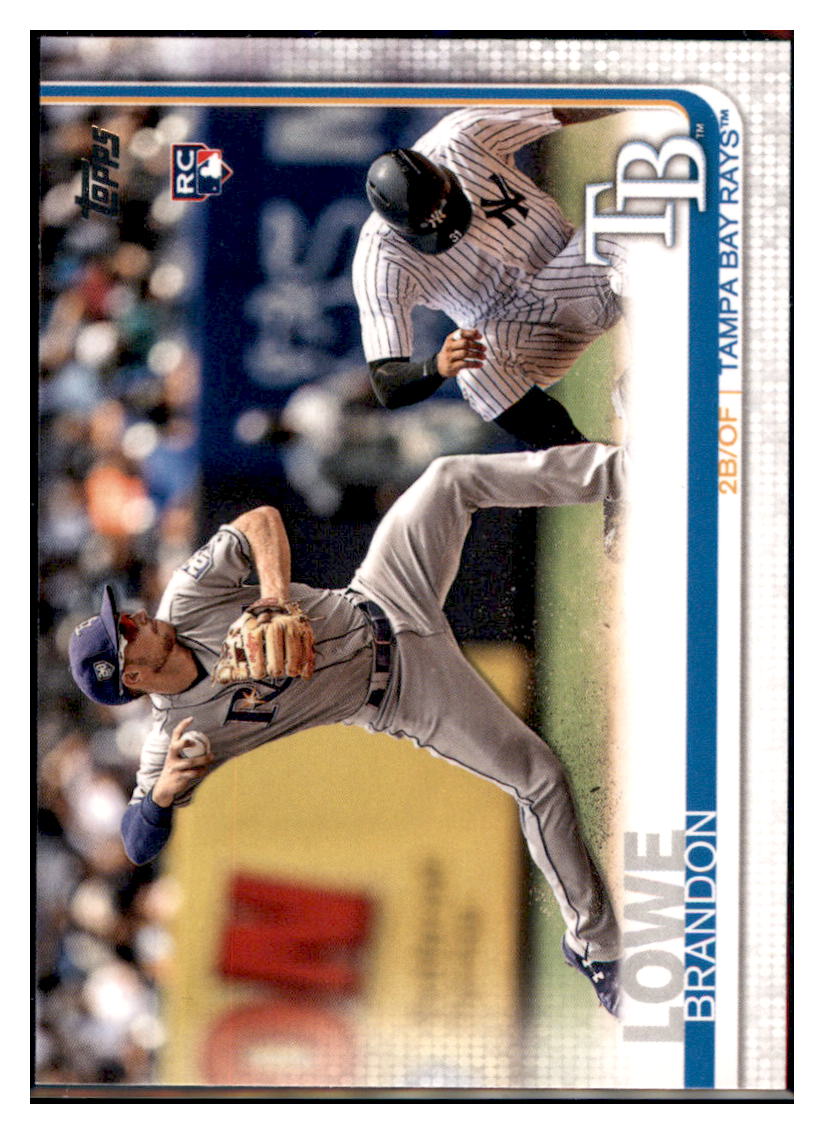 2019 Topps Brandon Lowe Tampa Bay Rays Baseball Card NMBU1 simple Xclusive Collectibles