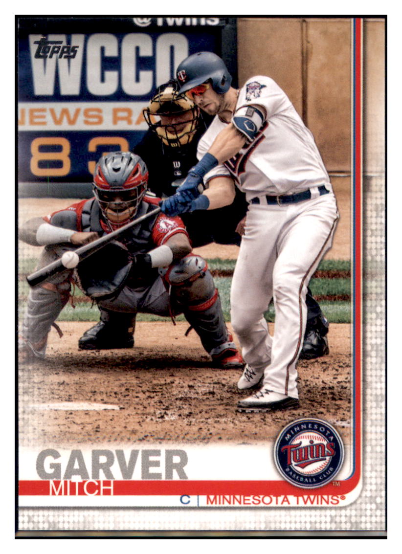 2019 Topps Mitch Garver Minnesota Twins Baseball Card NMBU1 simple Xclusive Collectibles