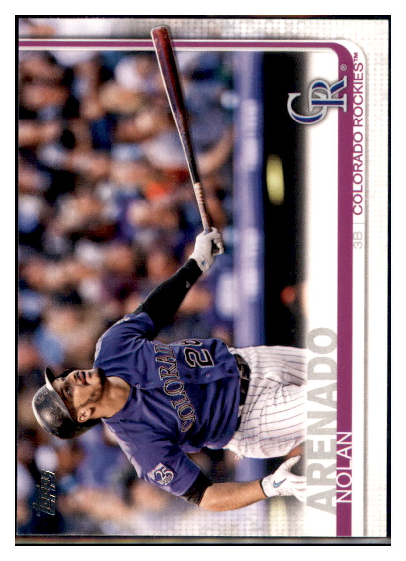 2019 Topps Utz Nolan
 Arenado Colorado Rockies Baseball Card NMBU1 simple Xclusive Collectibles