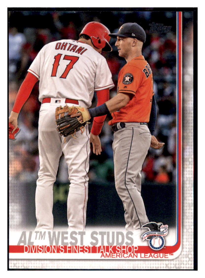 2019 Topps AL West Studs CL,
CPC Los Angeles Angels / Houston Astros Baseball Card NMBU1 simple Xclusive Collectibles