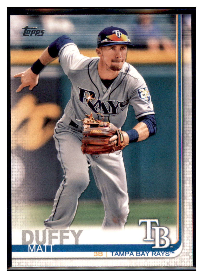 2019 Topps Matt Duffy Tampa Bay Rays Baseball Card NMBU1 simple Xclusive Collectibles