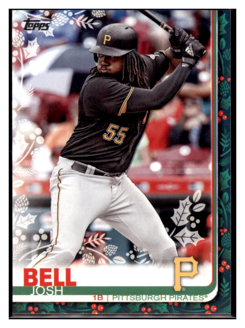 2019 Topps Holiday Josh
 Bell Pittsburgh Pirates Baseball Card NMBU1 simple Xclusive Collectibles