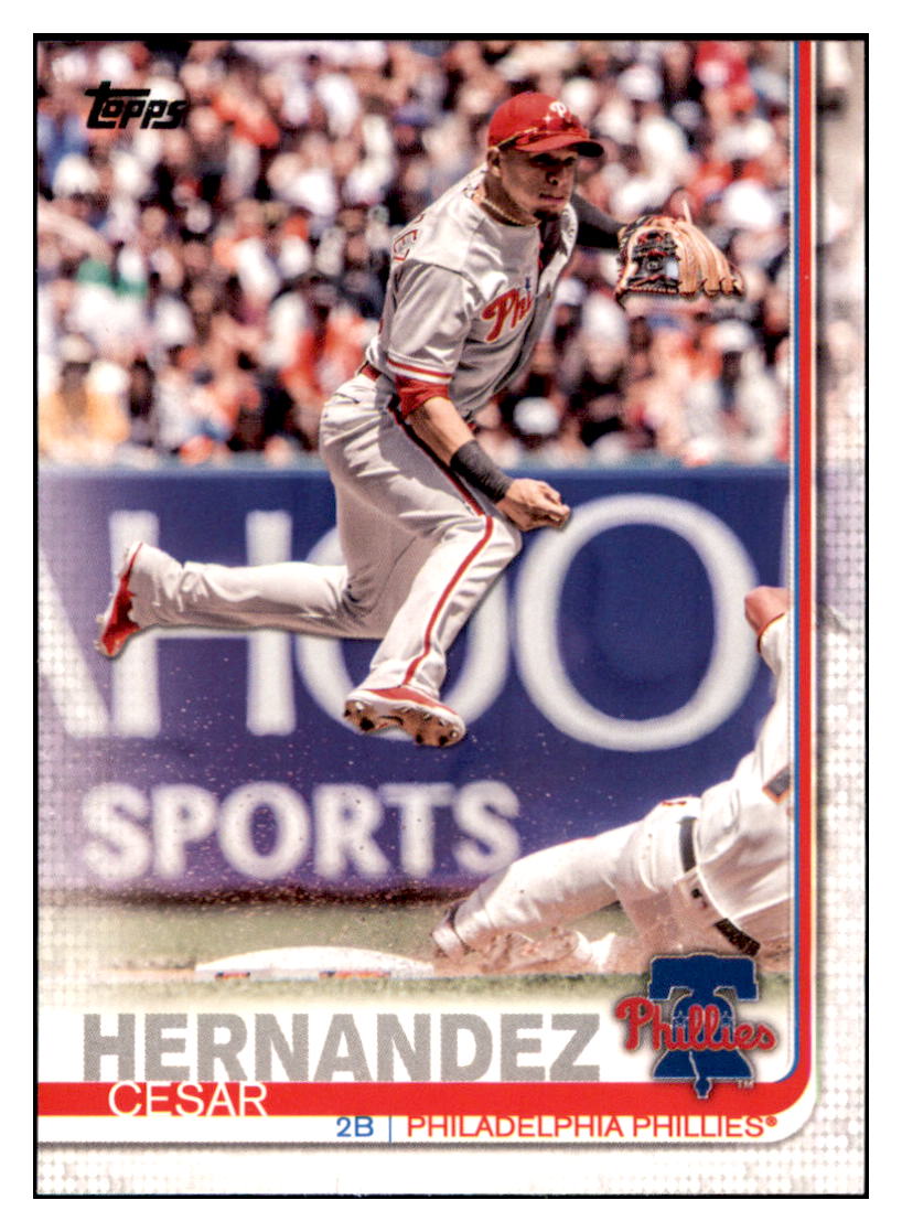 2019 Topps Cesar
Hernandez Philadelphia Phillies Baseball Card NMBU1 simple Xclusive Collectibles