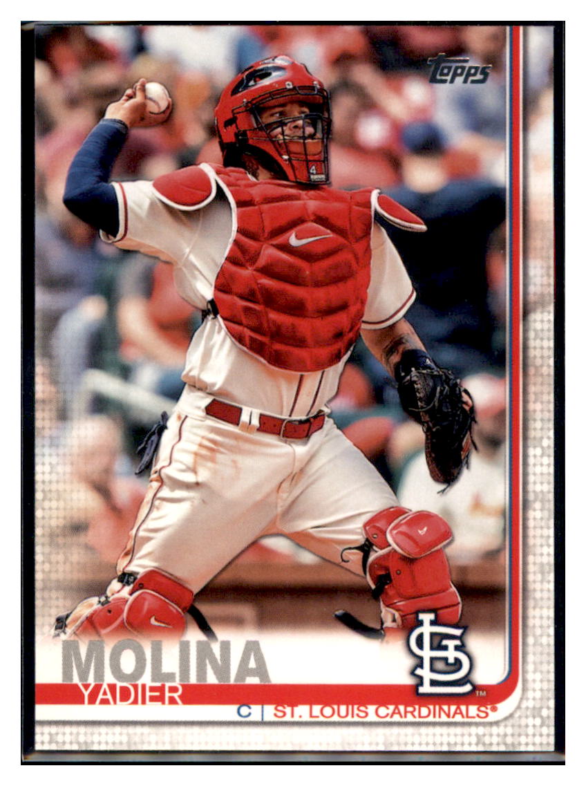 2019 Topps St. Louis
Cardinals Yadier Molina St. Louis Cardinals Baseball Card NMBU1 simple Xclusive Collectibles