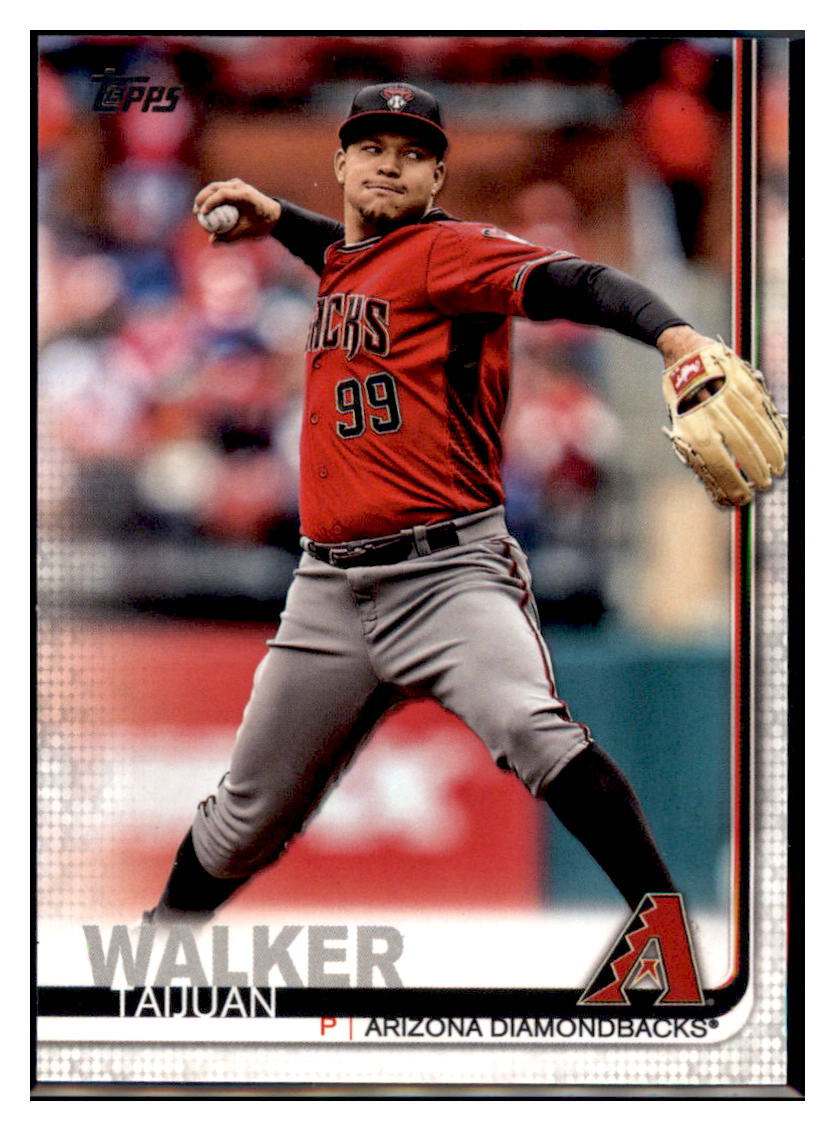 2019 Topps Taijuan
 Walker Arizona Diamondbacks Baseball Card NMBU1 simple Xclusive Collectibles   