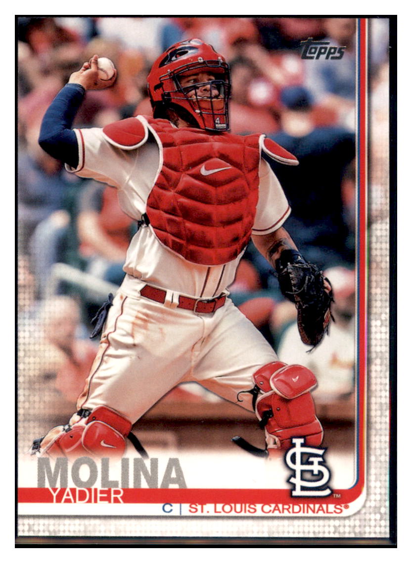2019 Topps Yadier
Molina St. Louis Cardinals Baseball Card NMBU1 simple Xclusive Collectibles