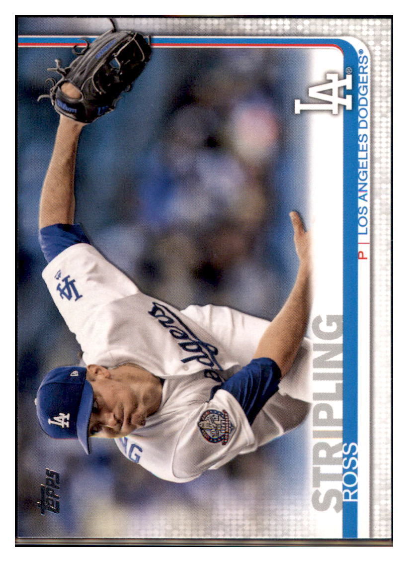 2019 Topps Ross Stripling Los Angeles Dodgers Baseball Card NMBU1 simple Xclusive Collectibles