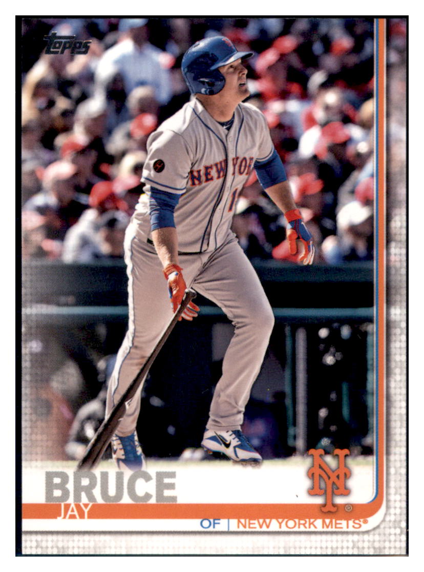2019 Topps Jay Bruce New York Mets Baseball Card NMBU1 simple Xclusive Collectibles
