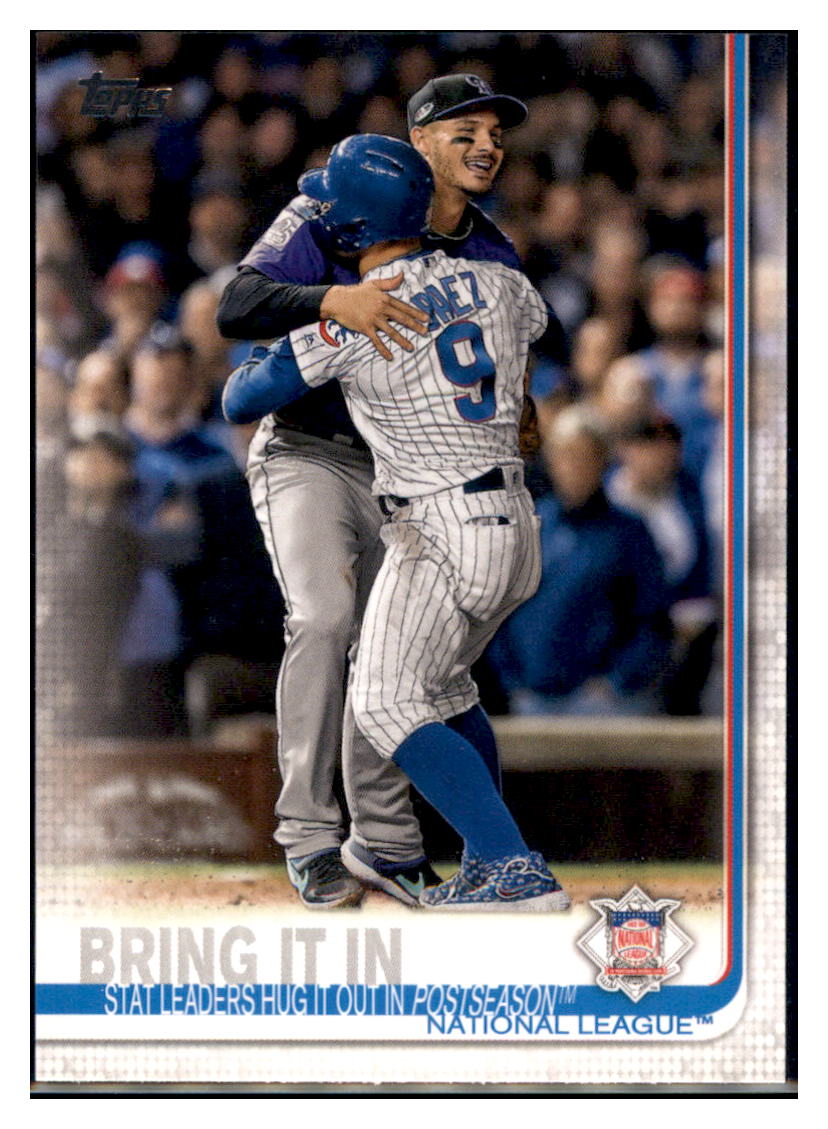 2019 Topps Bring It In CL
150th Anniversary Chicago Cubs / Colorado Rockies Baseball Card NMBU1 simple Xclusive Collectibles