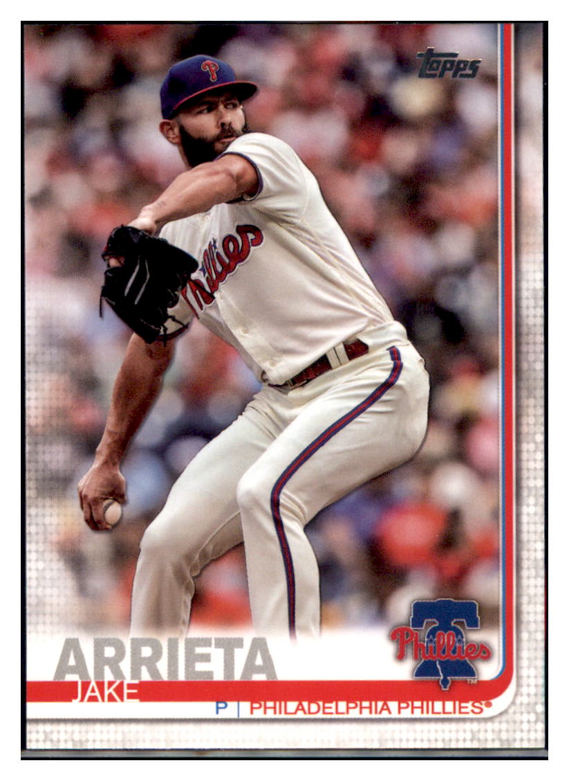 2019 Topps Jake Arrieta Philadelphia Phillies Baseball Card NMBU1_1a simple Xclusive Collectibles
