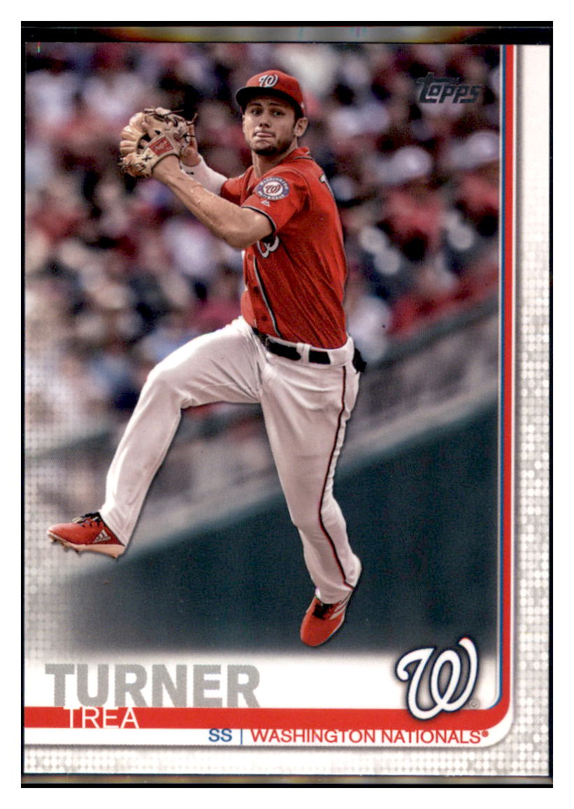 2019 Topps Trea
Turner Refractor Washington Nationals Baseball Card NMBU1_1a simple Xclusive Collectibles