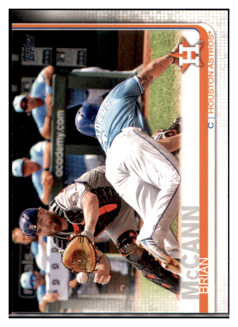 2019 Topps Brian McCann Houston Astros Baseball Card NMBU1_1a simple Xclusive Collectibles