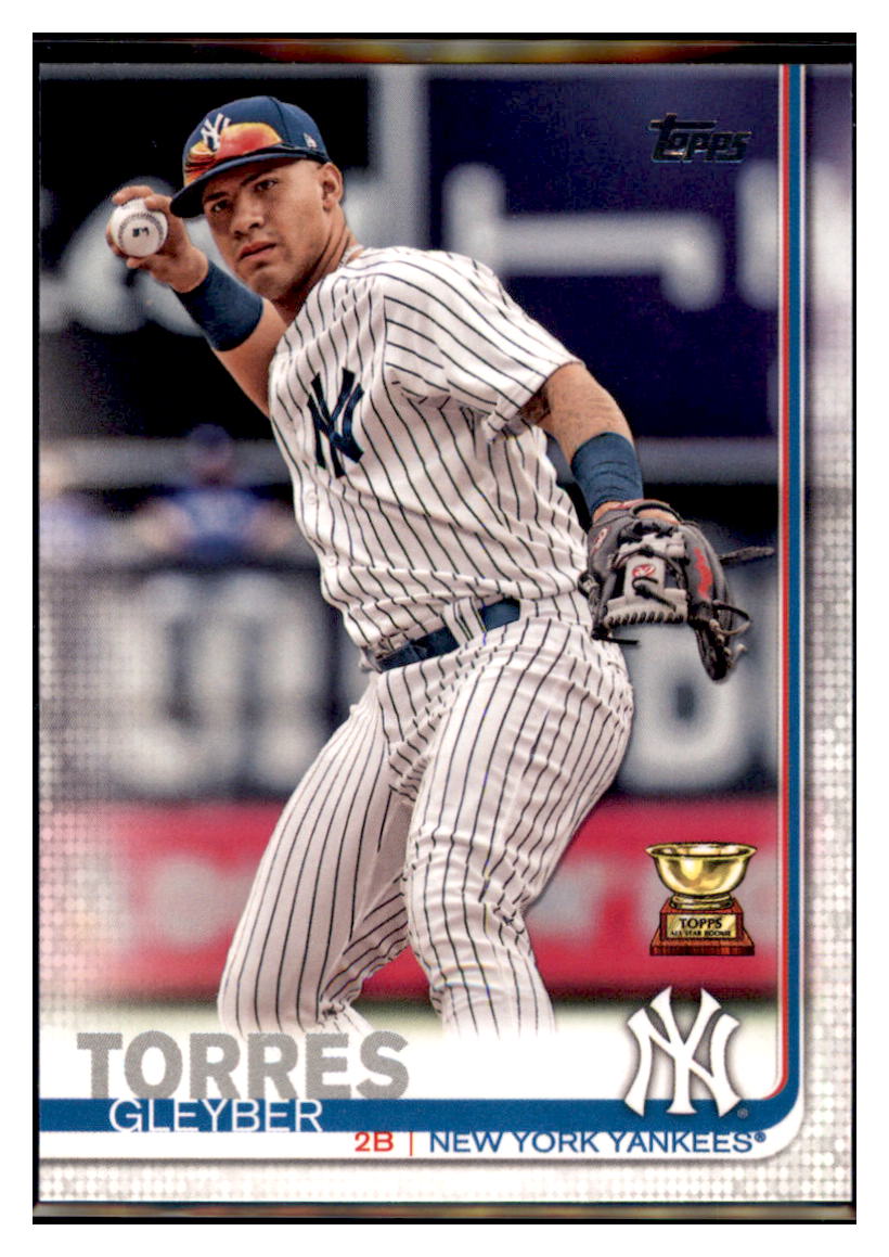 2019 Topps Gleyber Torres New York Yankees Baseball Card NMBU1 simple Xclusive Collectibles