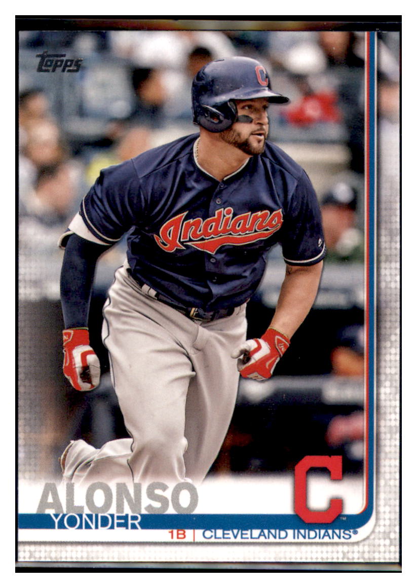 2019 Topps Yonder
Alonso Cleveland Indians Baseball Card NMBU1_1a simple Xclusive Collectibles