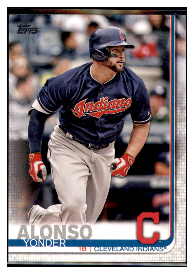 2019 Topps Yonder
 Alonso Cleveland Indians Baseball Card NMBU1_1a simple Xclusive Collectibles   