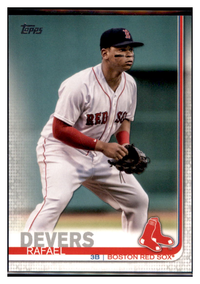 2019 Topps Rafael
 Devers Boston Red Sox Baseball Card NMBU1_1a simple Xclusive Collectibles