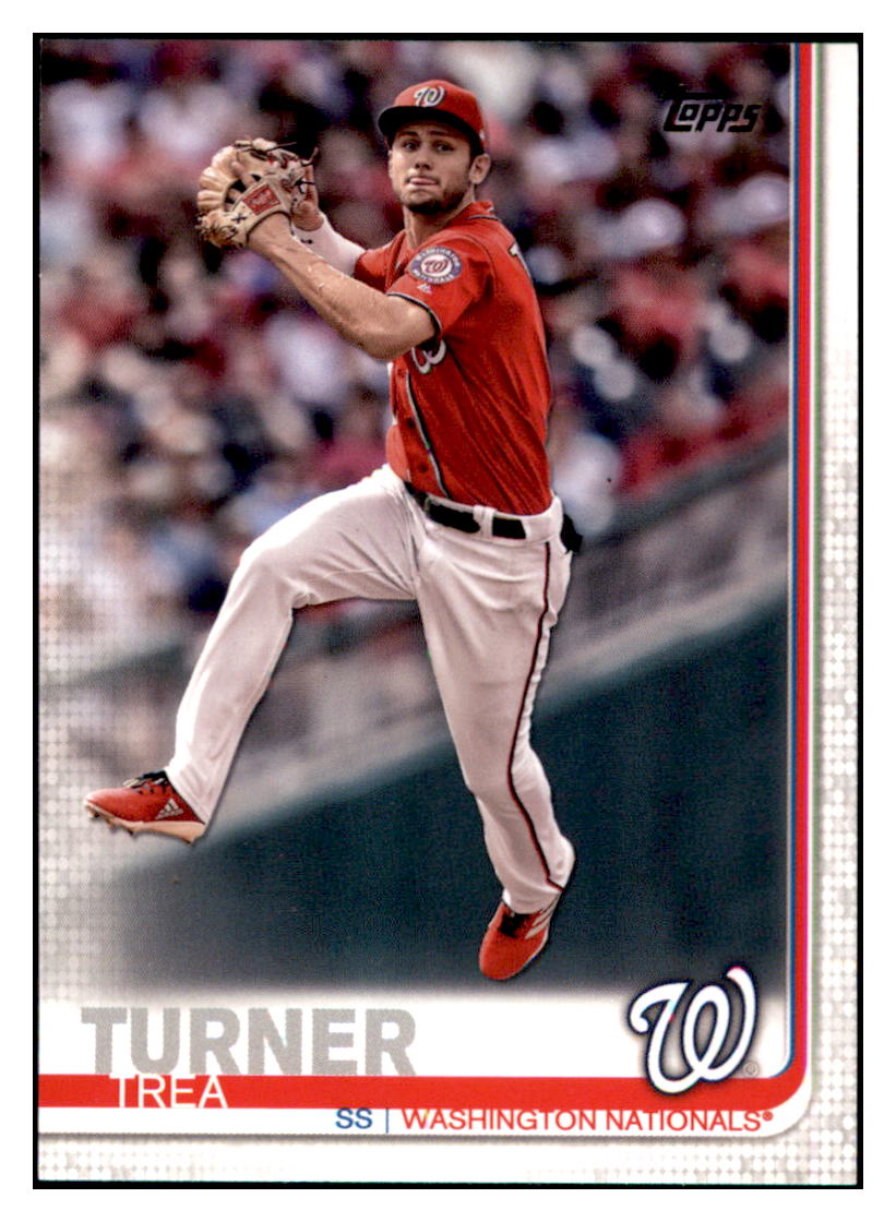 2019
Topps Chrome Trea Turner Refractor
Washington Nationals Baseball Card NMBU2 simple Xclusive Collectibles