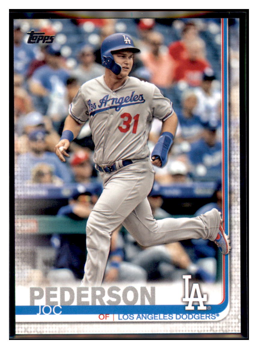 2019 Topps Joc Pederson Los Angeles Dodgers Baseball Card NMBU3 simple Xclusive Collectibles