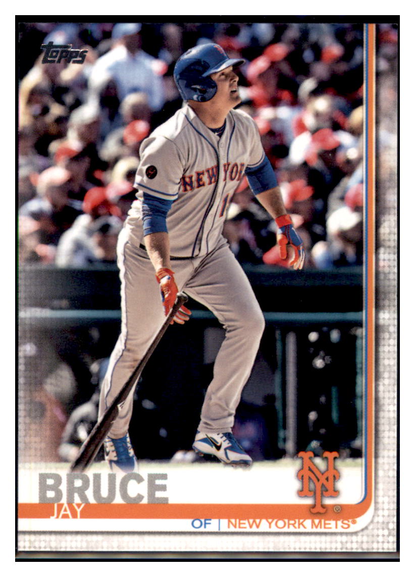 2019 Topps Jay Bruce   New York Mets Baseball Card NMBU3 simple Xclusive Collectibles