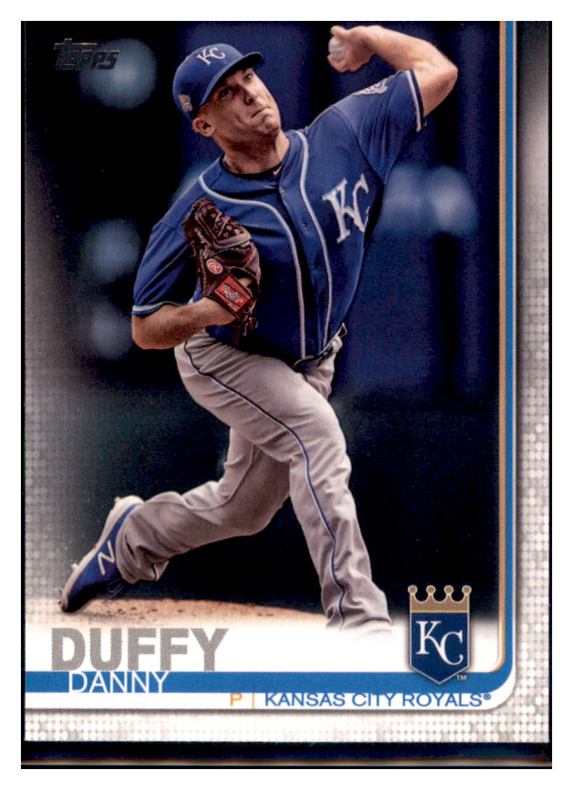 2019 Topps Danny Duffy Kansas City Royals
  Baseball Card NMBU3 simple Xclusive Collectibles   