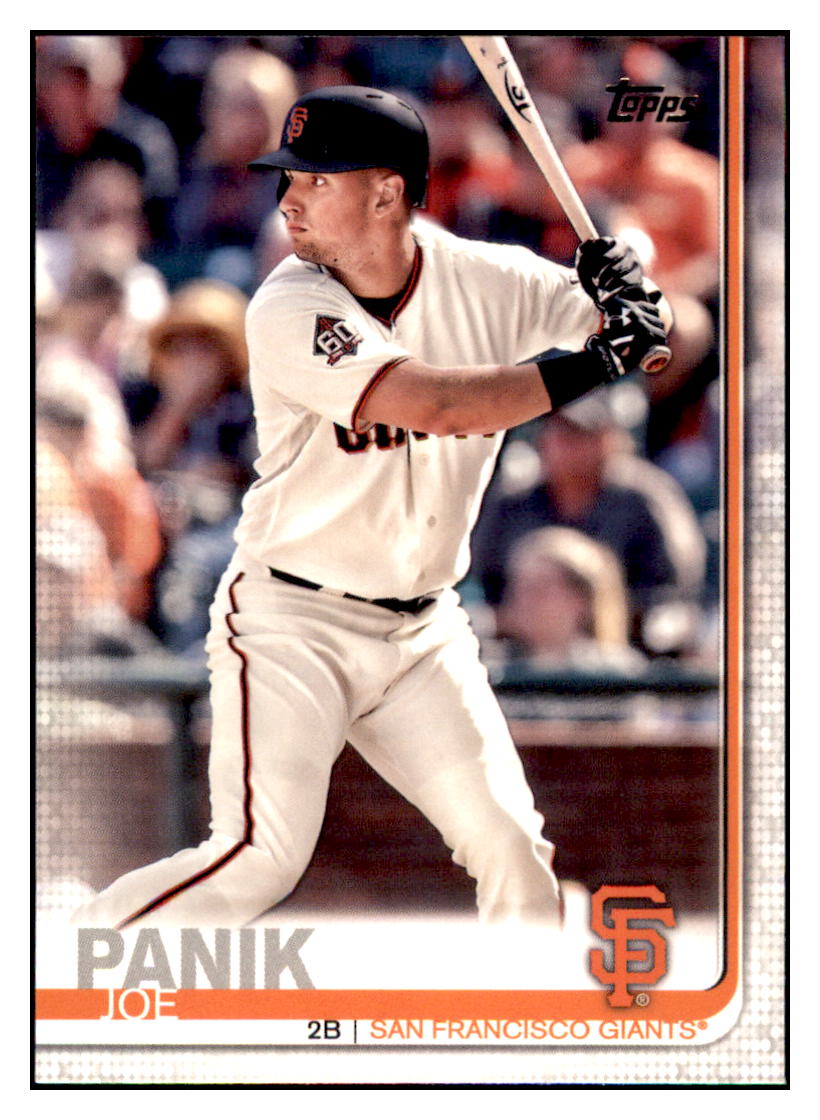 2019 Topps Joe Panik San Francisco Giants Baseball Card NMBU3_1b simple Xclusive Collectibles