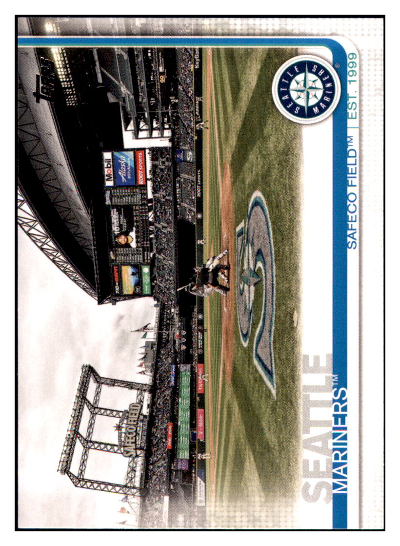 2019 Topps Safeco Field
150th Anniversary STAD, TC Seattle
Mariners Baseball Card NMBU3 simple Xclusive Collectibles