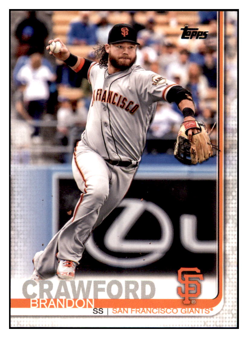 2019 Topps Brandon
Crawford San Francisco Giants
Baseball Card NMBU3 simple Xclusive Collectibles