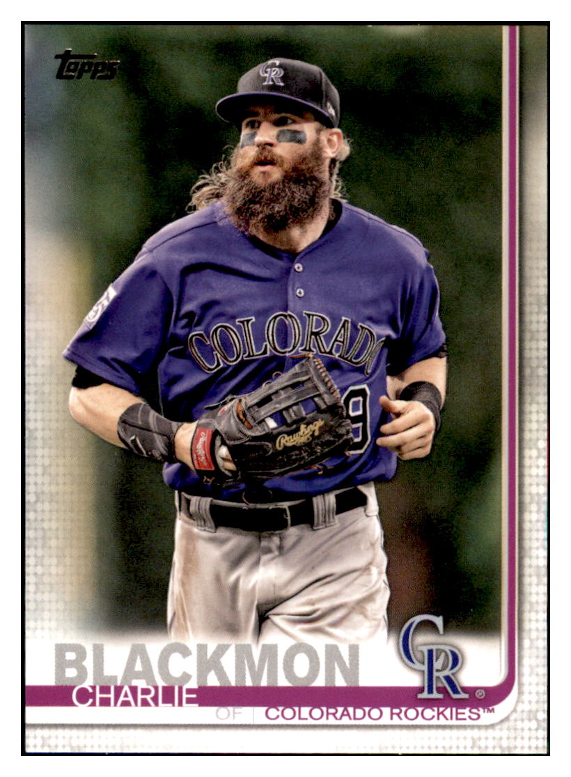 2019 Topps Charlie Blackmon Colorado Rockies
Baseball Card NMBU4 simple Xclusive Collectibles