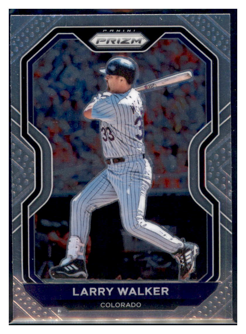 2021
  Panini Prizm Larry Walker   Colorado
  Rockies Baseball Card MLSB1 simple Xclusive Collectibles