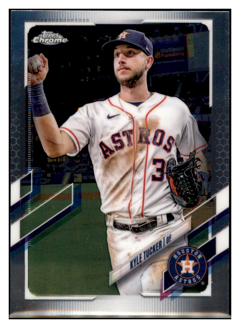 2021
Topps Chrome Kyle Tucker Houston
Astros Baseball Card MLSB1 simple Xclusive Collectibles