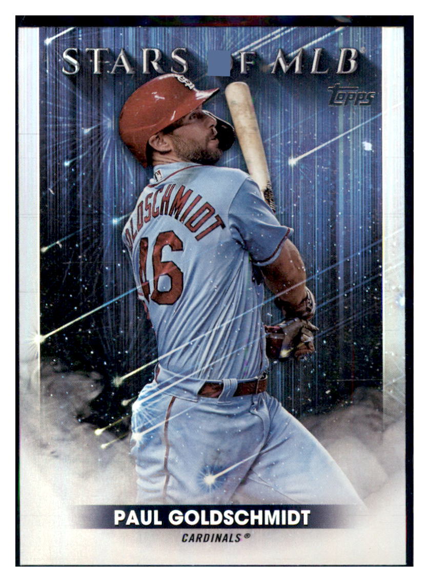 2022
  Topps Paul Goldschmidt Stars of MLB (Series 2)  St. Louis Cardinals Baseball Card MLSB1 simple Xclusive Collectibles   