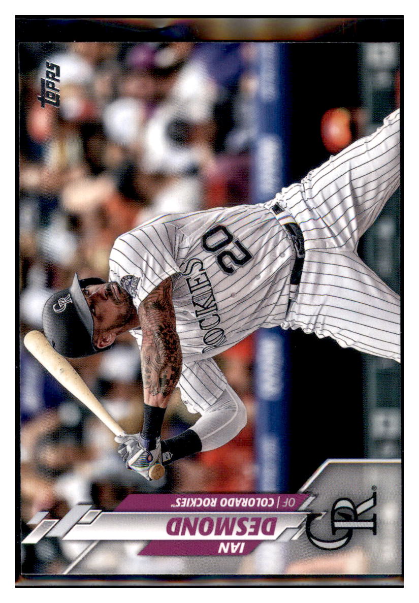 2020
Topps Ian Desmond Colorado Rockies
Baseball Card MLSB1 simple Xclusive Collectibles
