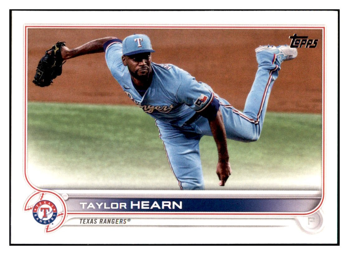 2022
Topps Taylor Hearn Texas Rangers
Baseball Card MLSB1 simple Xclusive Collectibles
