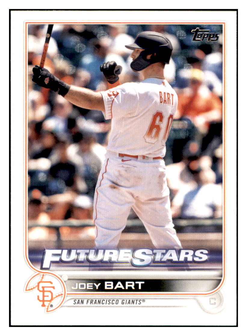 2022
  Topps Joey Bart  FS San Francisco
  Giants Baseball Card MLSB1 simple Xclusive Collectibles