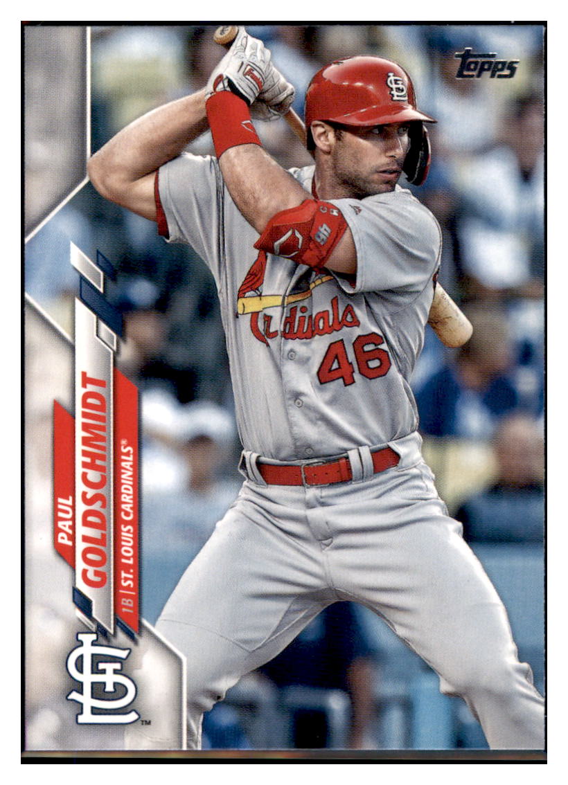 2020
  Topps Paul Goldschmidt   St. Louis
  Cardinals Baseball Card MLSB1 simple Xclusive Collectibles