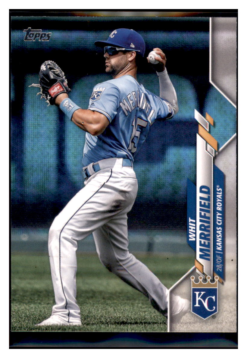 2020
  Topps Kansas City Royals Whit Merrifield  
  Kansas City Royals Baseball Card MLSB1 simple Xclusive Collectibles   