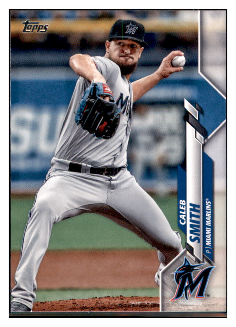 2020
  Topps Miami Marlins Caleb Smith   Miami
  Marlins Baseball Card MLSB1 simple Xclusive Collectibles