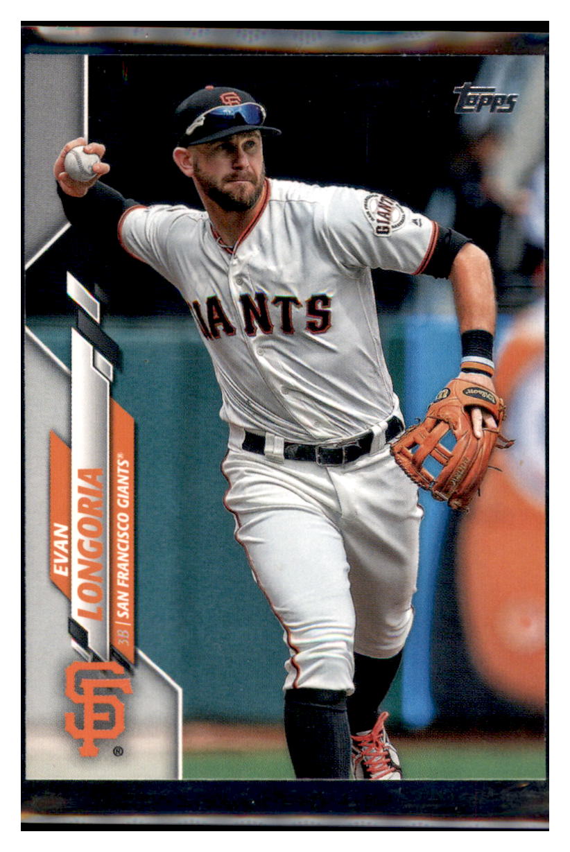 2020
  Topps Evan Longoria   San Francisco
  Giants Baseball Card MLSB1 simple Xclusive Collectibles