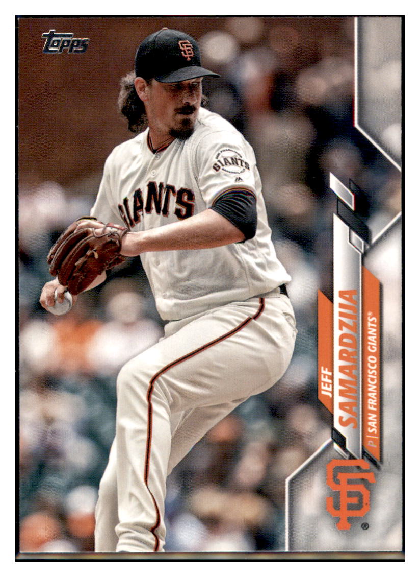 2020
  Topps San Francisco Giants Jeff Samardzija  
  San Francisco Giants Baseball Card MLSB1 simple Xclusive Collectibles   