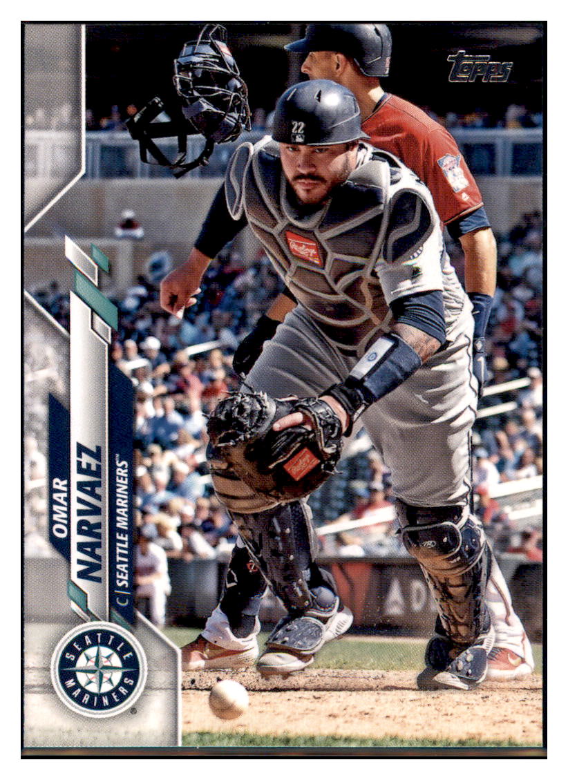 2020
  Topps Omar Narvaez   Seattle Mariners
  Baseball Card MLSB1 simple Xclusive Collectibles