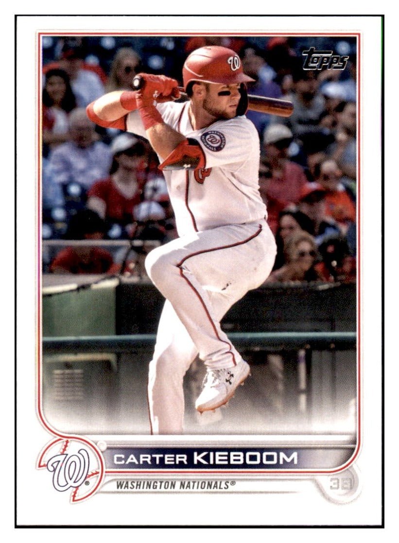 2022
Topps Carter Kieboom Washington
Nationals Baseball Card MLSB1 simple Xclusive Collectibles
