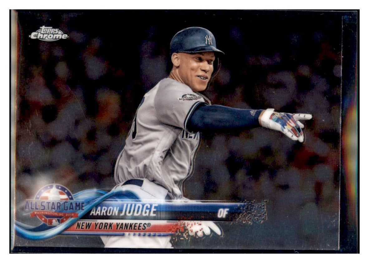 2018
Topps Chrome Update Edition Aaron Judge
ASG New York Yankees Baseball Card MLSB1 simple Xclusive Collectibles